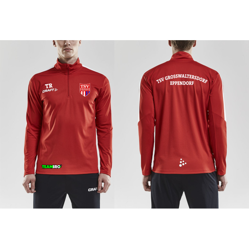 TSV Großwaltersdorf Half Zip Longsleeve Unisex