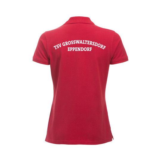 TSV Großwaltersdorf Poloshirt Damen rot