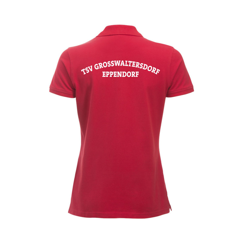 TSV Großwaltersdorf Poloshirt Damen rot